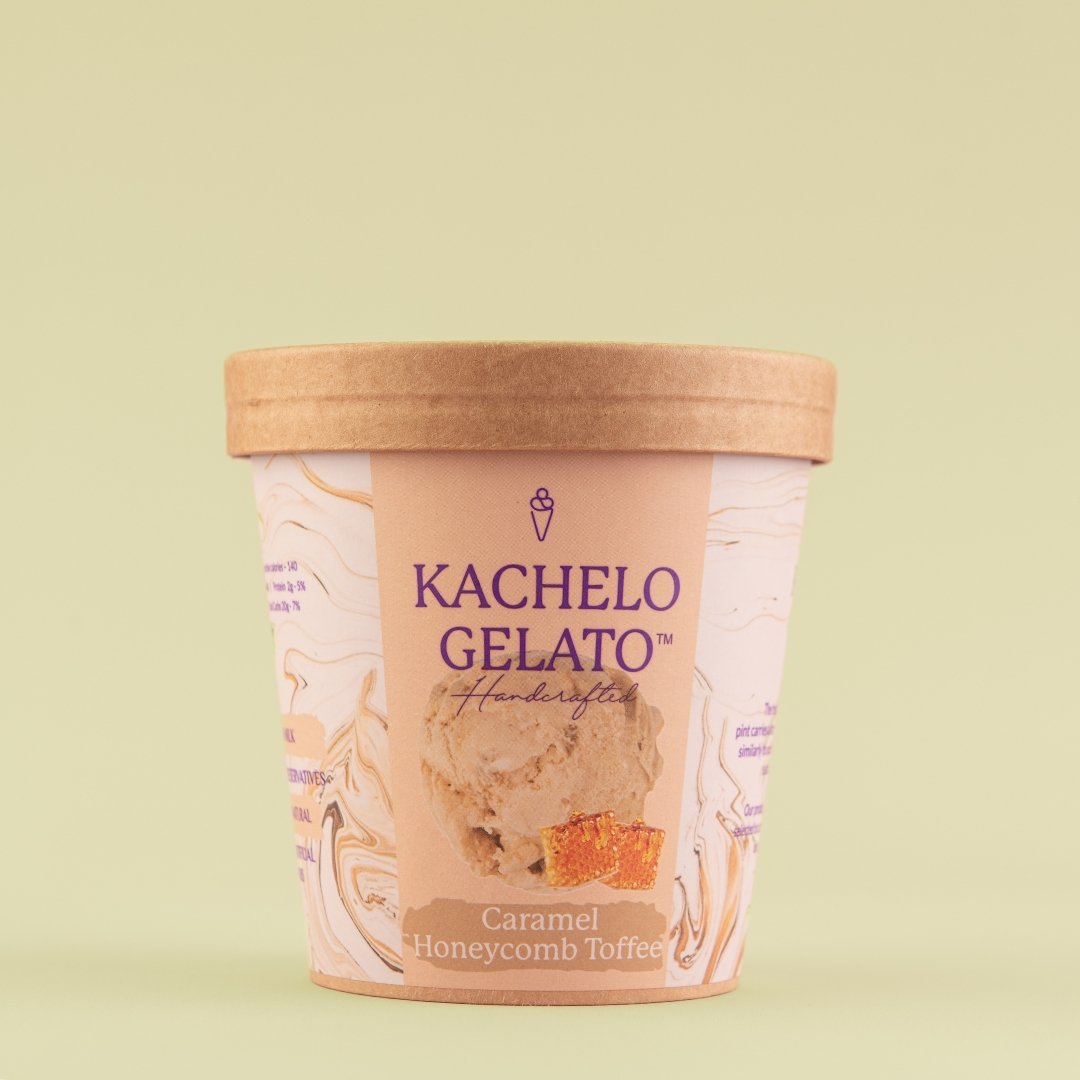 Caramel Honeycomb Toffee<br>450 ml